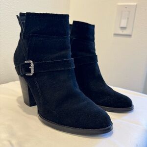 Ivanka Trump Frankly suede bootie size 5.5